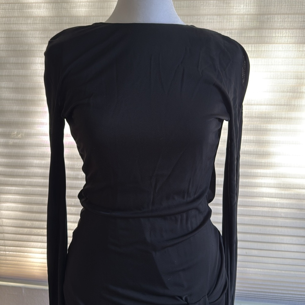 Gucci Open Back Belted Slit Dress - Picture 6 of 13